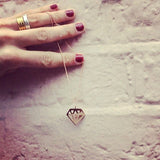 Diamond Pendant (Gold Vermeil)