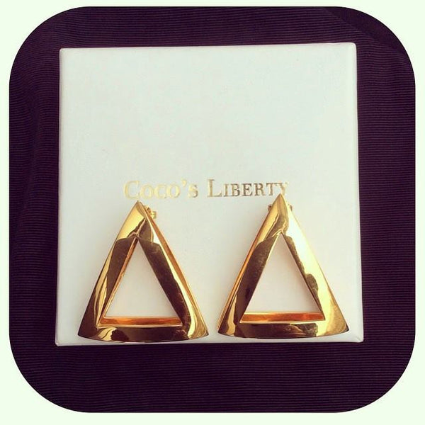 Galactic Earrings (Gold Vermeil)