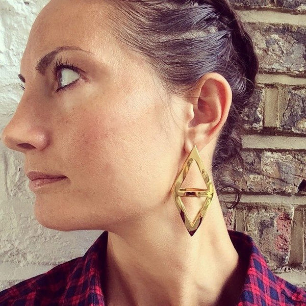 Cosmic Earrings (Gold Vermeil)