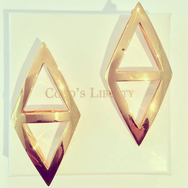 Cosmic Earrings (Gold Vermeil)