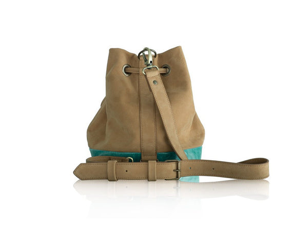 12 Fevrier - Bucket Bag (Amber/Turquoise)