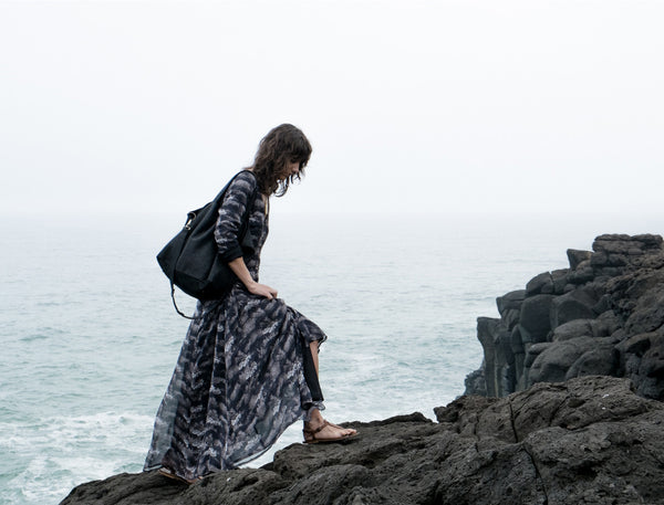 12 Juillet - Large Leather Tote Bag