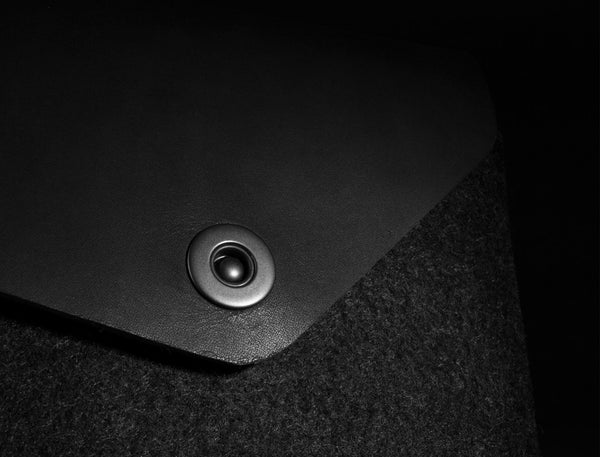 Handmade 13" Macbook Pro Sleeve - Black