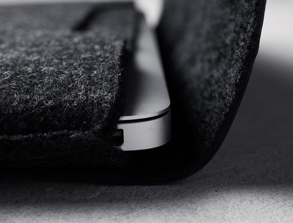 Handmade 15" Macbook Pro Retina Sleeve - Black