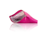 14 Avril - Large Clutch Bag (Raffia Fuchsia)