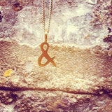 & - What? Pendant (Gold Vermeil)
