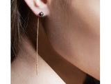 Bijoux Coquette Bouton Earring Black