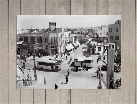 Allenby & King George st., 1936 (Poster)