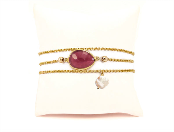 Amethyst Vermeil Jessica Necklace/Bracelet