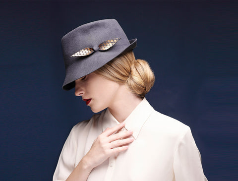 Ammen Felt Fedora Hat