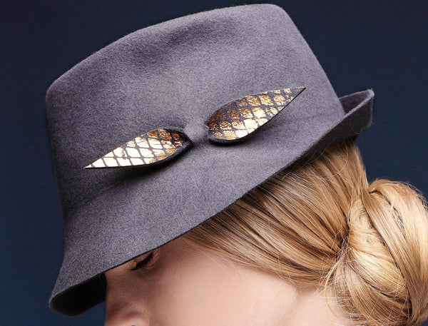 Ammen Felt Fedora Hat Justine Hats