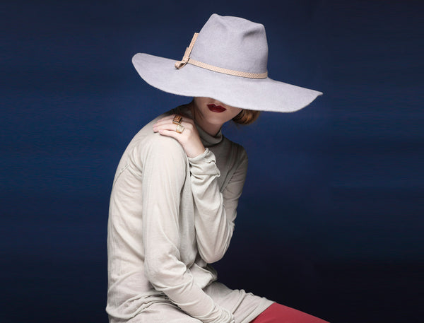 AN Fur Felt Fedora Hat