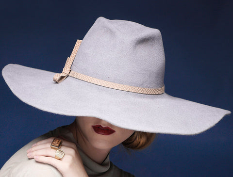 AN Fur Felt Fedora Hat