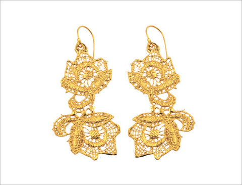 Anemone Lace Earrings