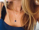 Arrowhead Arc Necklace