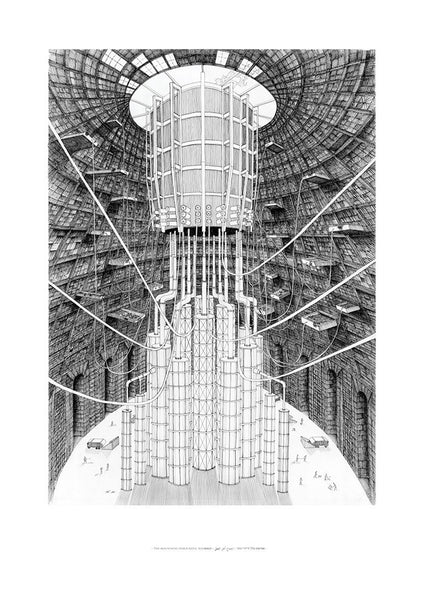 Assembly Eyal Landman drawing print