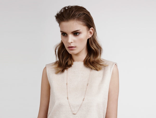 Long Infinity Necklace