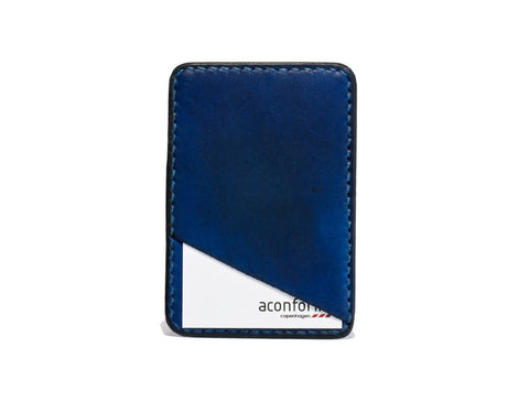 Barebone Card Holder - Dark Blue