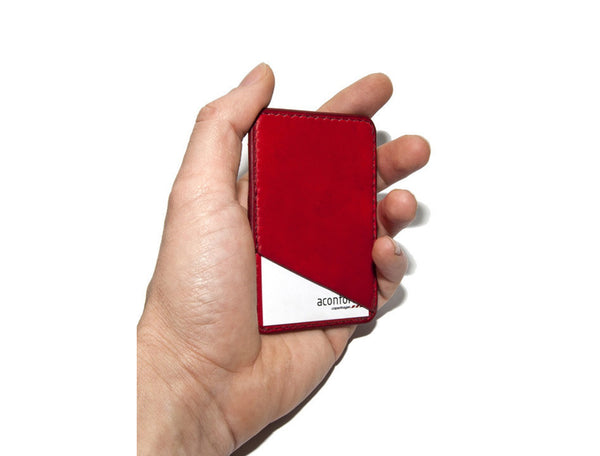 Barebone Card Holder - Red