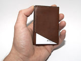 Barebone Card Holder v2 Bazan Leather- Brown