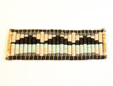 Beige & Aqua Rug Bracelet