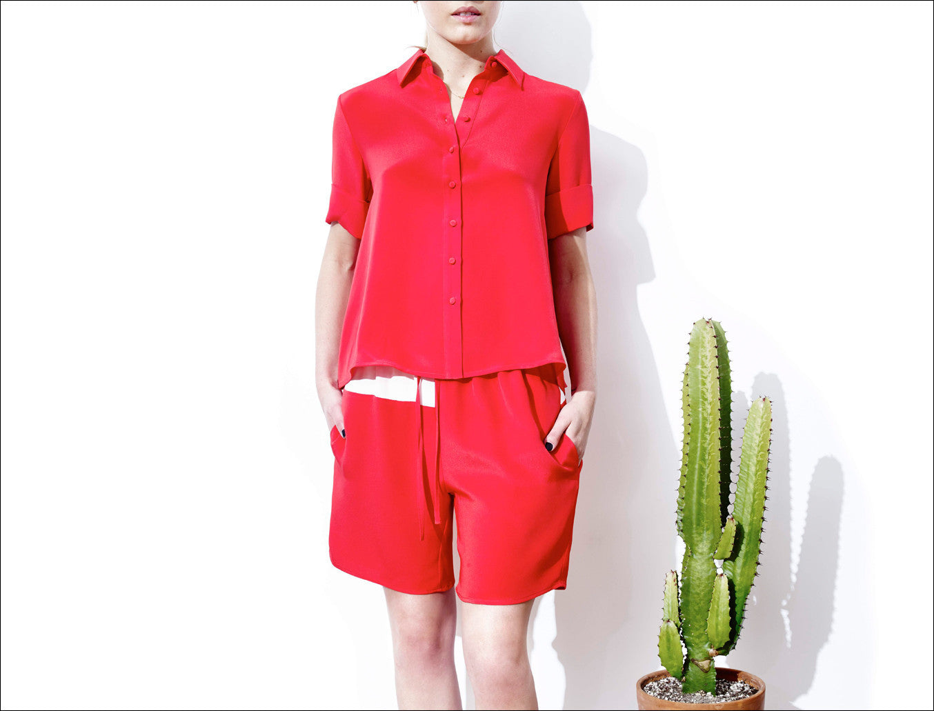 Bicolor Shorts