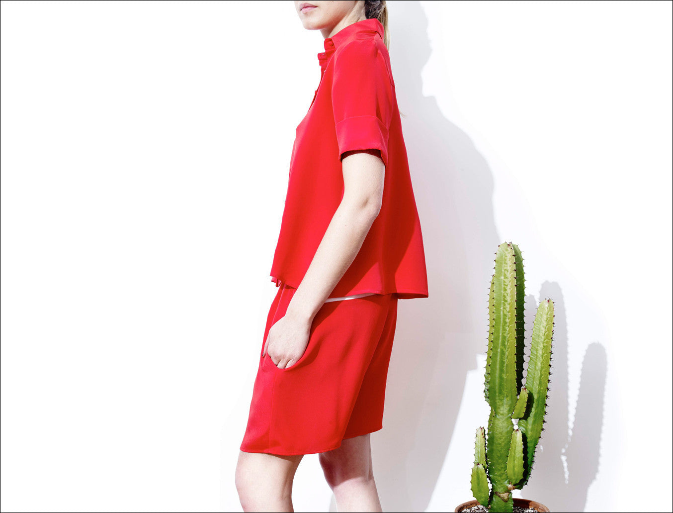 Bicolor Shorts