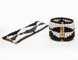 Black & White Ikat Bracelet