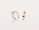 Danciteria 14K Gold Luck Earrings