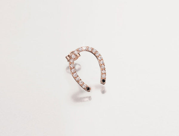 Danciteria 14K Gold Luck Earrings