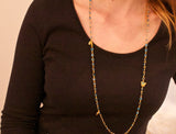 Blue Vermeil Amy Necklace