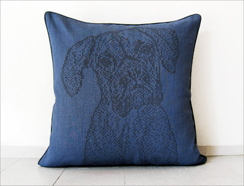 Handmade Boxer Pillow