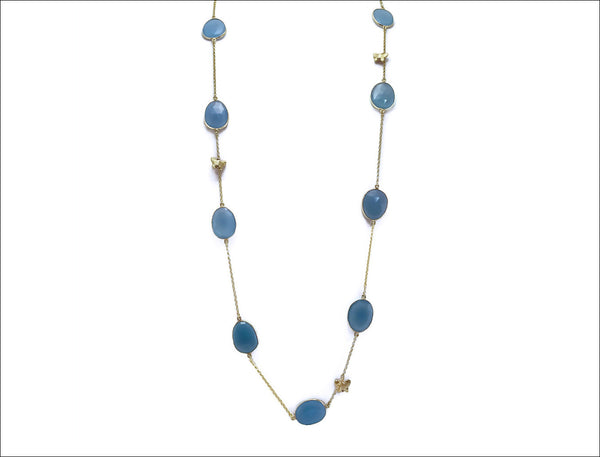 Blue Vermeil Joy Necklace