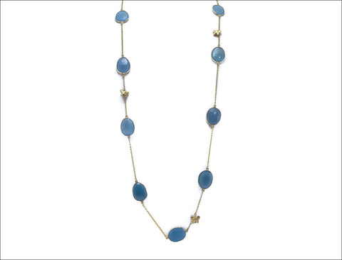 Blue Vermeil Joy Necklace