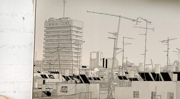 Bograshov Square Canvas