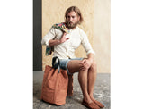 Brick Red Idan Bag with Black Strap