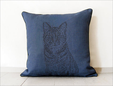 Handmade Cat Pillow