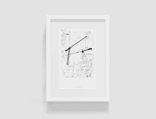 Citation #1 Eyal Landman Drawing print
