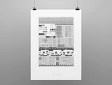 Common Gardens Eyal Landman drawing print