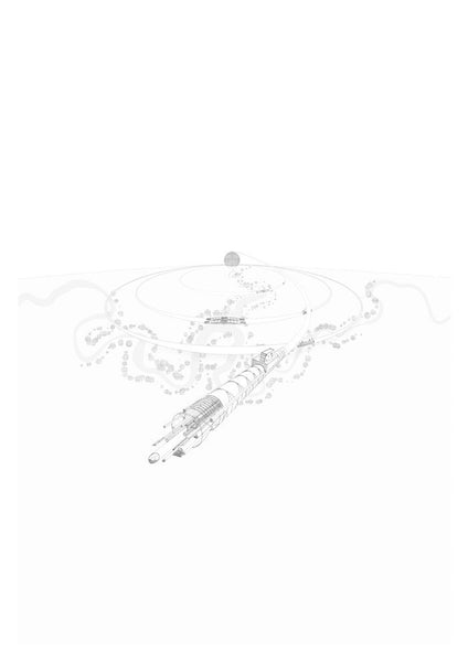 Conveyor Eyal Landman drawing print