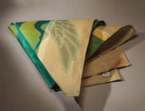 Crane Pocket Square, Green Faburiq