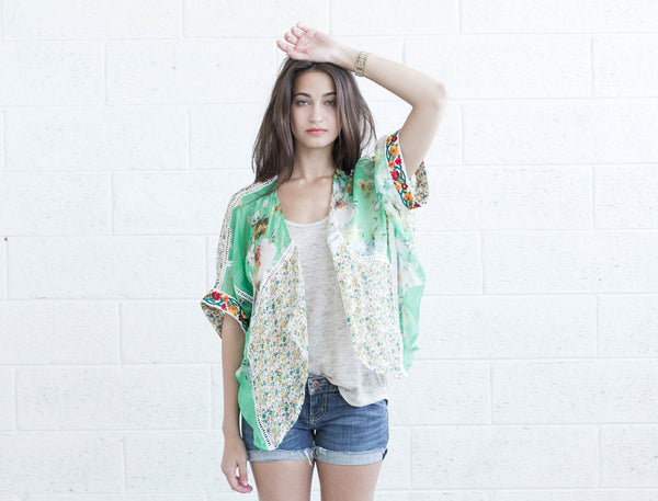 Cropped Kimono