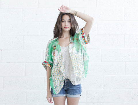 Cropped Kimono