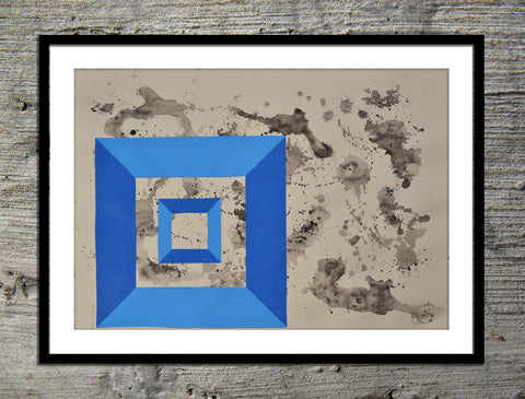 Cube in Blue