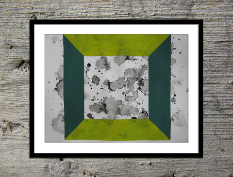 Cube in Green