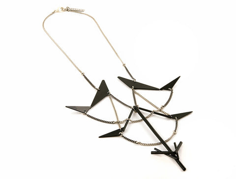 Leona Necklace Black