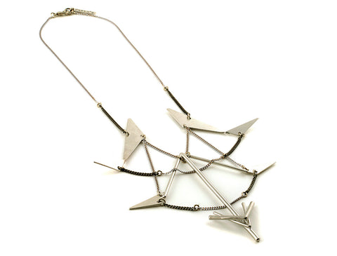 Leona Necklace Silver