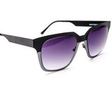 Beyond Steel - Black/Silver With Gradient Black Lenses