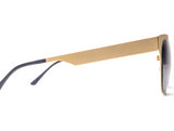 Beyond Steel - Gold With Shaded Black Lenses