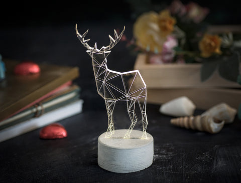 Deer Lamp - Small